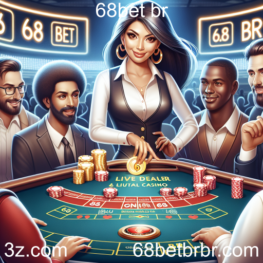 Experimente a Emoção dos Jogos Ao Vivo na 68bet br